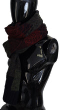 Multicolor Knitted Men Neck Wrap Shawl Scarf Dolce & Gabbana
