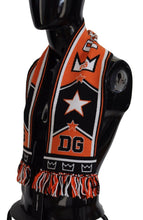 Multicolor DG Logo Printed Men Neck Wrap Shawl Scarf Dolce & Gabbana