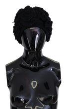 Black Wool Knit Winter Beanie Hat Dolce & Gabbana