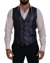 Multicolor Polyester Waistcoat Dress Formal Vest Dolce & Gabbana