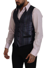 Multicolor Polyester Waistcoat Dress Formal Vest Dolce & Gabbana