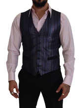 Multicolor Polyester Waistcoat Dress Formal Vest Dolce & Gabbana