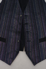 Multicolor Polyester Waistcoat Dress Formal Vest Dolce & Gabbana