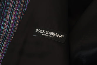 Multicolor Polyester Waistcoat Dress Formal Vest Dolce & Gabbana