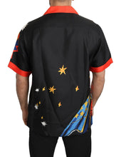 Multicolor Printed Short Sleeves Casual Shirt Dolce & Gabbana