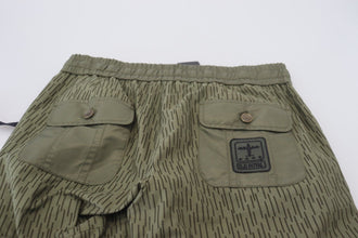Green Striped Cargo Zipper Leg Men Trouser Pants Dolce & Gabbana