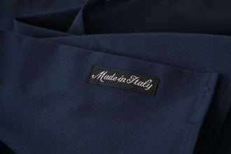 Navy Blue Cotton Dress Formal Shirt Roberto Cavalli