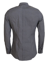 Gray Brown GOLD Slim Fit Dress Formal Shirt Dolce & Gabbana