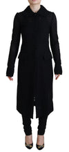 Black Button Down Long Blazer Cotton Jacket Dolce & Gabbana
