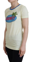 Yellow Havanity Round Neck Tee Cotton T-shirt Dolce & Gabbana