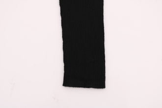 Black Slim Fit Women Cashmere Pants Dolce & Gabbana