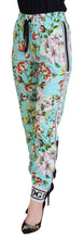 Multicolor Floral Sweatpants Pants Dolce & Gabbana