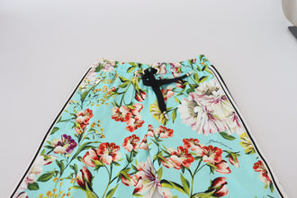 Multicolor Floral Sweatpants Pants Dolce & Gabbana