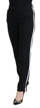 Black High Waist Women Pants Dolce & Gabbana