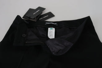 Black High Waist Women Pants Dolce & Gabbana