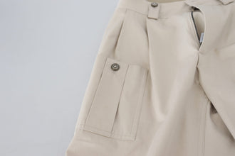 Beige High Waist Women Pants Dolce & Gabbana