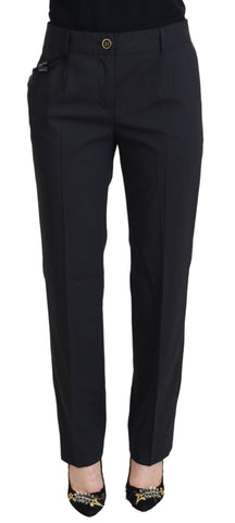 Grey Women Formal Tapered Pants Dolce & Gabbana