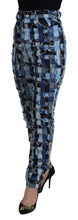 Multicolor Patchwork Cotton Denim Jeans Dolce & Gabbana