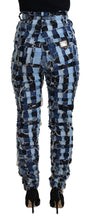 Multicolor Patchwork Cotton Denim Jeans Dolce & Gabbana
