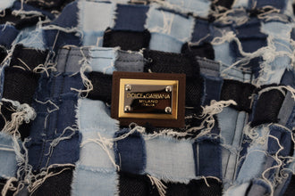 Multicolor Patchwork Cotton Denim Jeans Dolce & Gabbana