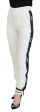 White DG Logo Sweatpants Pants Dolce & Gabbana