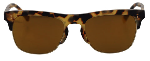Brown Gold Acetate Havana DG430A Sunglasses Dolce & Gabbana