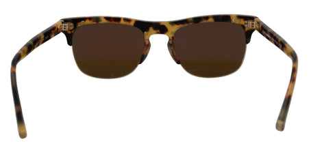 Brown Gold Acetate Havana DG430A Sunglasses Dolce & Gabbana