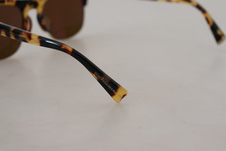 Brown Gold Acetate Havana DG430A Sunglasses Dolce & Gabbana