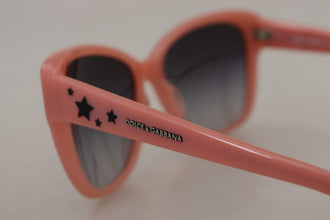Pink Acetate Frame Stars Embellishment DG4124 Sunglasses Dolce & Gabbana