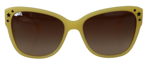 Yellow Acetate Frame Stars Embellishment DG4124 Sunglasses Dolce & Gabbana