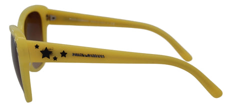 Yellow Acetate Frame Stars Embellishment DG4124 Sunglasses Dolce & Gabbana