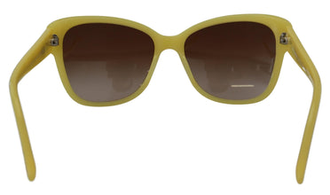 Yellow Acetate Frame Stars Embellishment DG4124 Sunglasses Dolce & Gabbana