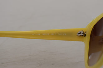 Yellow Acetate Frame Stars Embellishment DG4124 Sunglasses Dolce & Gabbana