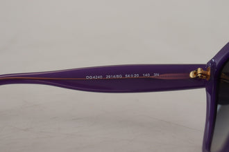 Purple Acetate Square Full Rim DG4240 Sunglasses Dolce & Gabbana