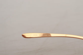 Pink Gold Rose Sequin Embroidery DG2202 Sunglasses Dolce & Gabbana