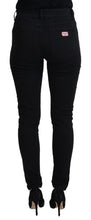 Black Cotton High Waist Casual Denim Jeans Dolce & Gabbana