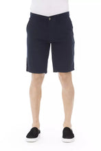Blue Cotton Men's Bermuda Short Baldinini Trend