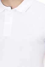 White Cotton Men Polo Shirt Baldinini Trend