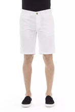 White Cotton Men's Bermuda Short Baldinini Trend