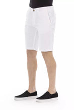 White Cotton Men's Bermuda Short Baldinini Trend