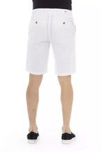 White Cotton Men's Bermuda Short Baldinini Trend