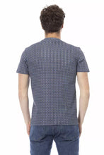 Gray Cotton Men T-Shirt Baldinini Trend