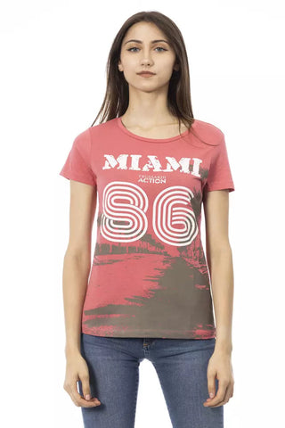 Multicolor Cotton Women T-Shirt Trussardi Action