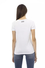 White Cotton Women T-Shirt Trussardi Action