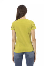Green Cotton Women T-Shirt Trussardi Action