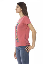 Fuchsia Cotton Women T-Shirt Trussardi Action