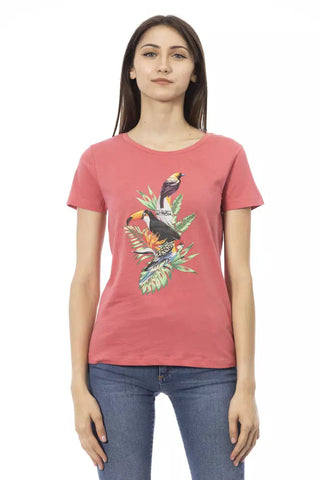 Multicolor Cotton Women T-Shirt Trussardi Action