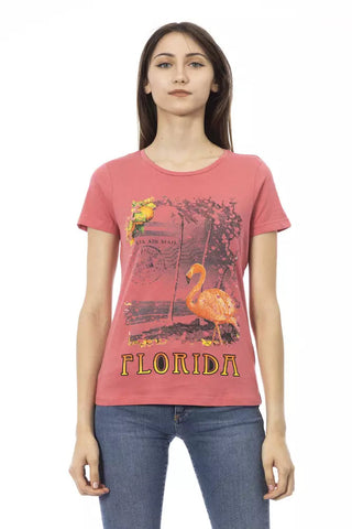 Multicolor Cotton Women T-Shirt Trussardi Action