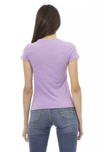 Purple Cotton Women T-Shirt Trussardi Action