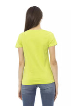 Green Cotton Women T-Shirt Trussardi Action